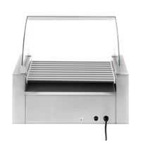 Offre Spéciale 9 rouleaux 24 Machine à rouleaux pour Hot-Dog amovible, Machine automatique pour Hot-Dog avec chauffe-chignon