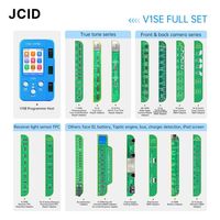 Kit de programmation flexible haute efficacité JCID V1SE avec 15 adaptateurs, outil de réparation classique facile à contrôler pour Face ID