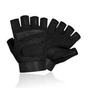 Gants unisexes tactiques de randonnée en plein air classiques en polyester respirant à demi-doigts, résistants à l'usure, antidérapants, pour le cyclisme et la moto - Product Image 5