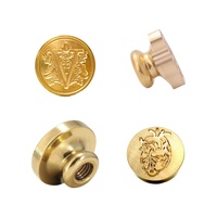 Kit de jeu de timbres de sceau de cire de haute qualité d'usine pièces d'usinage CNC en alliage métallique personnalisé