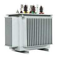 Transformator Daya 3 Fasa Industri Luar Ruangan S13 Berpendingin Minyak dengan Gulungan Aluminium dan Kumparan Toroidal
