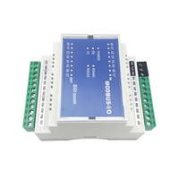 Módulo de Relé RS485 Modbus RTU, 8 Canales de Entrada/Salida, Placa de Control de Relés I/O para IoT, Módulo de Relés IO para Riel DIN