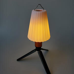 Lampe de camping transfrontalière T6 rechargeable à LED, lampe de tente extérieure avec base magnétique et interrupteur tactile 123*27mm - Product Image 1