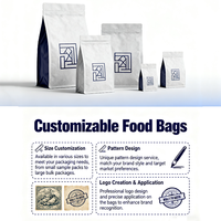 Sac à fermeture éclair holographique transparent avec logo personnalisé, refermable, anti-odeur, emballage alimentaire de qualité alimentaire, petit sac en plastique Mylar pour chewing-gum, gelée