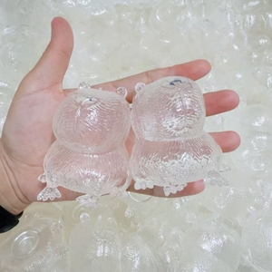 Malt Sugar Capybara Squishy <b>Toy</b> Apple Pomegranate <b>Egg</b> Hollow Ball Silicone Rubber DIY Mini Stress Relief <b>Toy</b> - Product Image 1