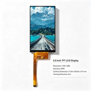 Module d'affichage LCD TFT 5,5 pouces 720×1280 avec interface MIPI, écran LCD haute résolution pour appareil d'apprentissage, affichage portable - Product Image 2