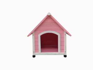 Bonita Casa de perro de madera para exterior - Product Image 3