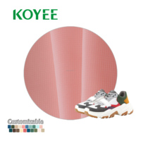 KOYEE 100% Poliéster 3D Aire Elástico Tejido de malla de punto Tres capas Sándwich Tela de malla transpirable para zapatos de mochila