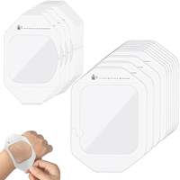 Pansement adhésif médical de classe II, retrait indolore, bonne adhérence, film transparent 6*7cm pour la protection des plaies et le bain