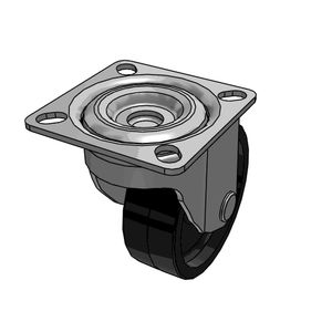 Plutools 50mm Solid AGV AMR TR Polyurethan-Lenkrad Industrie material Handling Equipment Part - Product Image 5