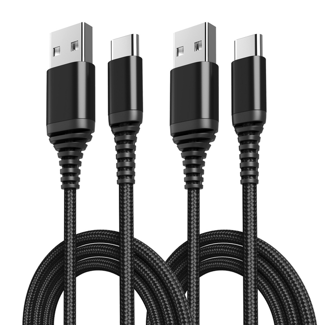 Fast Charging Type C Cable USB C Data Cord for Android Charging Cable 1M/2M Mobile Phone USB-C Charger Wire