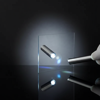 Cheap Custom 25mm 50% Transmittance 50% Reflective Plate Optical BeamSplitter Filter Glass