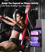 Porte-bouteille isotherme étanche avec 3 aimants puissants, compatible avec les bouteilles de sport de 40 oz, sac de sport, entraînement, sports de plein air, détachable