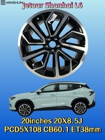 Roue en alliage d'aluminium de 20 pouces Jetour Shanhai L6, fabrication originale, neuve, pièce OEM Chery
