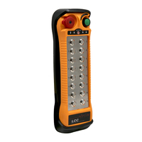 Télécommande radio industrielle sans fil Q1600 à 16 touches 433 MHz pour grue, contrôle de béton à vitesse unique