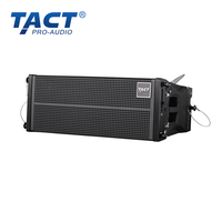Système de sonorisation professionnel TACT PRO AUDIO Mini Line Array, double enceinte de 6 pouces pour intérieur