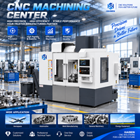 Centre d'usinage vertical CNC de haute précision et haute rigidité pour pièces en acier et aluminium, composants mécaniques et moules