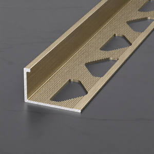 Perfiles de Aluminio Extruido Directo de Fábrica Sunsbuild Ruicheng, Moldura en Forma de L para Bordes de Azulejos, Moldura Recta de Aluminio Metálico - Product Image 1