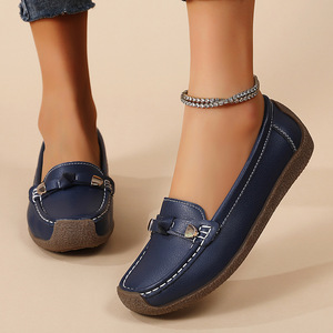 <span class=keywords><strong>Scarpe</strong></span> basse estive taglie forti da <span class=keywords><strong>donna</strong></span> transfrontaliere nuove mocassini in Sole morbido leggero stile Casual in Mesh da mamma - Product Image 4
