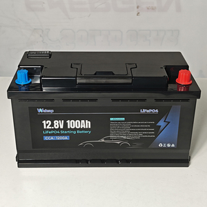 Pin khởi động xe hơi mùa đông, khuyến mãi nóng, 12V 1200CCA 100Ah, dòng khởi động mạnh mẽ - Product Image 1