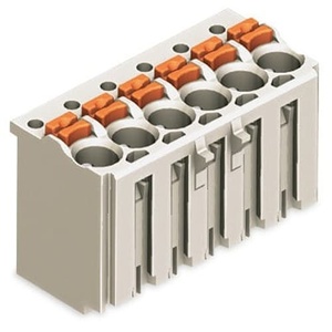100% Original <strong>2091</strong>-1132Lighting Connector Push-in Mounting Female Clamp 10 A, 12 Pole, Way, 300 V, Light Gray, <strong>2091</strong> Series - Product Image 2
