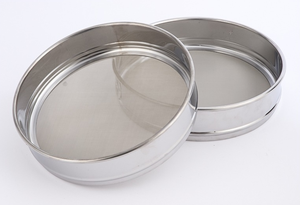 20メッシュ、40メッシュ、60メッシュのラボ用ふるい、ステンレス製土壌ふるいセット（穀物粒度分析用パン付き） - Product Image 4