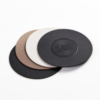 Logo personnalisé Tapis de table en cuir PU résistant à la chaleur Napperons pour table à manger Napperons pour table de cuisine