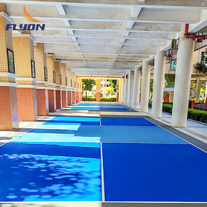 Baldosas entrelazadas de PVC duraderas para canchas de Pickleball de Bádminton de baloncesto para interiores y exteriores - Product Image 4