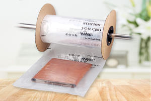 Rollo de Tubo de Polietileno de 2 y 4 Mil, LDPE HDPE, Bolsas de Plástico Preabiertas con Soldadura Lateral en Rollo, Bolsas de Plástico Transparente en Rollo, Recicladas - Product Image 6