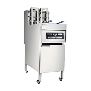 STRONG 28L Gas Stainless Steel Commercial Automatic <b>Fryer</b> <b>Machine</b> Large Capacity Single Cylinder <b>Fryer</b> for French Fries Chicken - Product Image 2