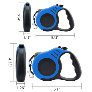 Guinzaglio per Cani Retrattile in Nylon, Personalizzabile, Resistente, Regolabile, alla Moda, Semplice e Classico, Disponibile in Diversi Colori - Product Image 2