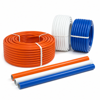 Tuyau en aluminium-plastique PEX-AL-PEX avec couleurs personnalisées, emballage en papier kraft et étiquette adhésive