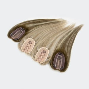 Extensiones de Cabello con Encaje Mono 3x5 para Mujer, Pelucas Frontales de Encaje Suizo sin Pegamento, Proveedor de Pelucas de Cabello Virgen Europeo - Product Image 4