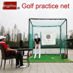 Qingzhou Outdoor 3x3x3m Nylon plastica sport pratica rete attrezzature per colpire Swing <span class=keywords><strong>Training</strong></span> vecchi ausili per l'allenamento - Product Image 4