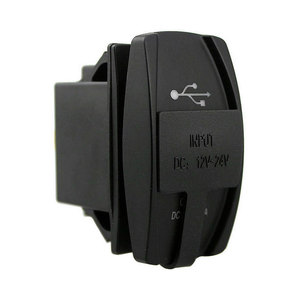 12V24V kép USB sạc xe hơi ổ cắm carling chuyển đổi ổ cắm điện USB sạc cho xe ô tô 12V/24V - Product Image 5