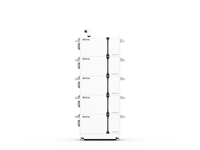 Uhome 5427 SHV HVPlus Paket Baterai Lithium Solid State Sistem Penyimpanan Energi Tegangan Tinggi untuk Solar ESS