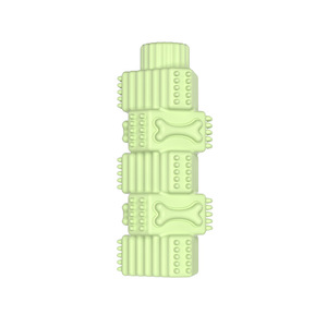 Wholesale <b>Pet</b> Dog Treat <b>Toys</b> Teeth Cleaning Luxury Eco Friendly Durable TPR Leak Food <b>Interactive</b> <b>Pet</b> Dog Chew <b>Toys</b> - Product Image 3