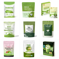 Poudre de thé Matcha biologique japonais de qualité cérémonielle certifiée Halal en vrac pour la vente en gros, idéale pour les cafés et restaurants