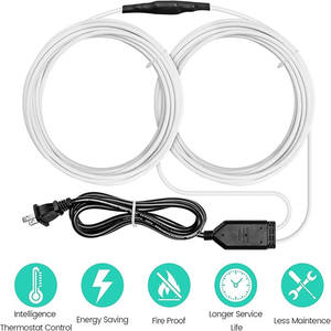 Câble chauffant pour le sol Câble électrique pour le réchauffement du sol Câble chauffant en silicone pour plantes à effet de <span class=keywords><strong>serre</strong></span> - Product Image 6