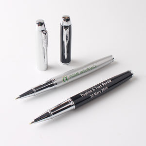 Bolígrafo de Gel de Acero Inoxidable con Logotipo Personalizado Impreso - Product Image 6