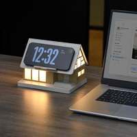 Lampe de chevet moderne à chargement sans fil et commande tactile pour chambre à coucher, petite lampe de table LED de luxe avec machine à bruit blanc et lumière blanc chaud