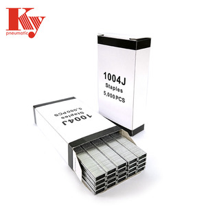 10J Series <strong>Crown</strong> 11.2mm Industrial <strong>Staple</strong> Fastener Short Nail 1004J <strong>Staple</strong> Pin - Product Image 3