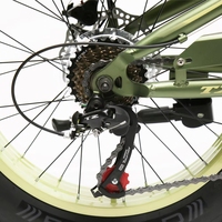 Vélo de montagne de course en aluminium TXED avec selle confortable, freins à disque hydrauliques 7 vitesses, cadre Soft-Tail