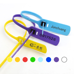 JCPS201 400mm Cerradura <span class=keywords><strong>de</strong></span> plástico Sellos <span class=keywords><strong>DE</strong></span> SEGURIDAD Sello <span class=keywords><strong>de</strong></span> manipulación con número - Product Image 4