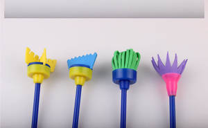 Xin Bowen Set di 4 Pennelli in <span class=keywords><strong>Spugna</strong></span> per <span class=keywords><strong>Disegno</strong></span>, Kit di Pittura con <span class=keywords><strong>Spugna</strong></span> per Bambini, Prodotto nello Zhejiang - Product Image 3