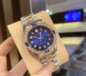 Set di Orologi al Quarzo in Acciaio Inossidabile per Coppie, Impermeabili, Orologi <span class=keywords><strong>da</strong></span> Polso alla Moda, <span class=keywords><strong>Regalo</strong></span> di San Valentino per Uomini e Donne - Product Image 5