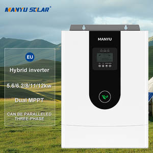 ระบบพลังงานแสงอาทิตย์แบบไฮบริดขนาน 5KW 6.2kw 8kw 10kw 12kw สำหรับใช้ในบ้าน ระบบกักเก็บพลังงานแบบออฟกริด ระบบพลังงานแสงอาทิตย์เฟสเดียว - Product Image 6