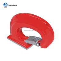 HIDEA G80 Crochet de soudage spécial en acier superallié forgé, trempé et plastifié, pour détection de fissures Magnaflux par poudre, en carton