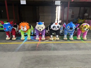 Giro animale elettrico a gettoni su giro animale elettrico farcito giocattoli per centro commerciale - Product Image 3