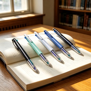<span class=keywords><strong>Stylo</strong></span> publicitaire sportif avec logo, 5 couleurs, multicolore, écriture 1,0 mm, papeterie japonaise et coréenne en plastique, <span class=keywords><strong>stylo</strong></span> étudiant 5 en 1 - Product Image 6